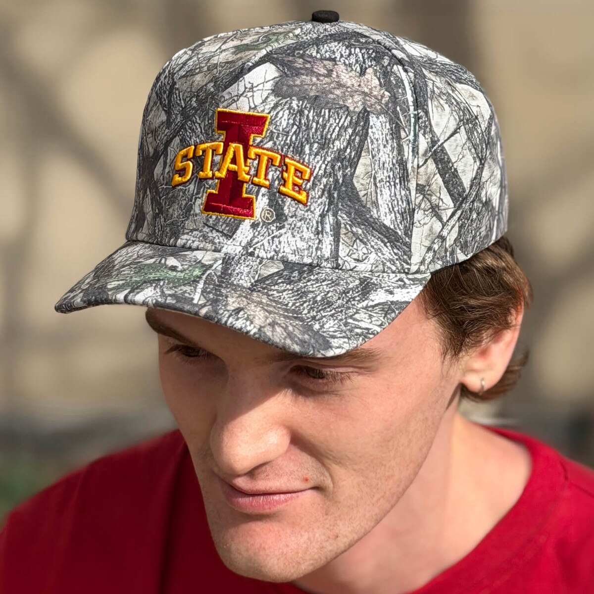 No Rivals Iowa State Outland Camo Adjustable Hat